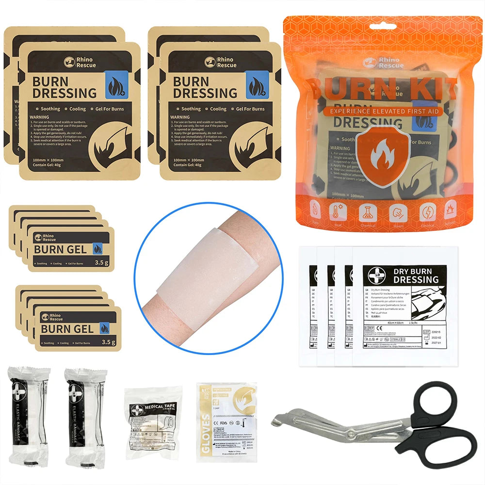 Burn care kit burn dressings gel packets cooling cream 1pcs - product image