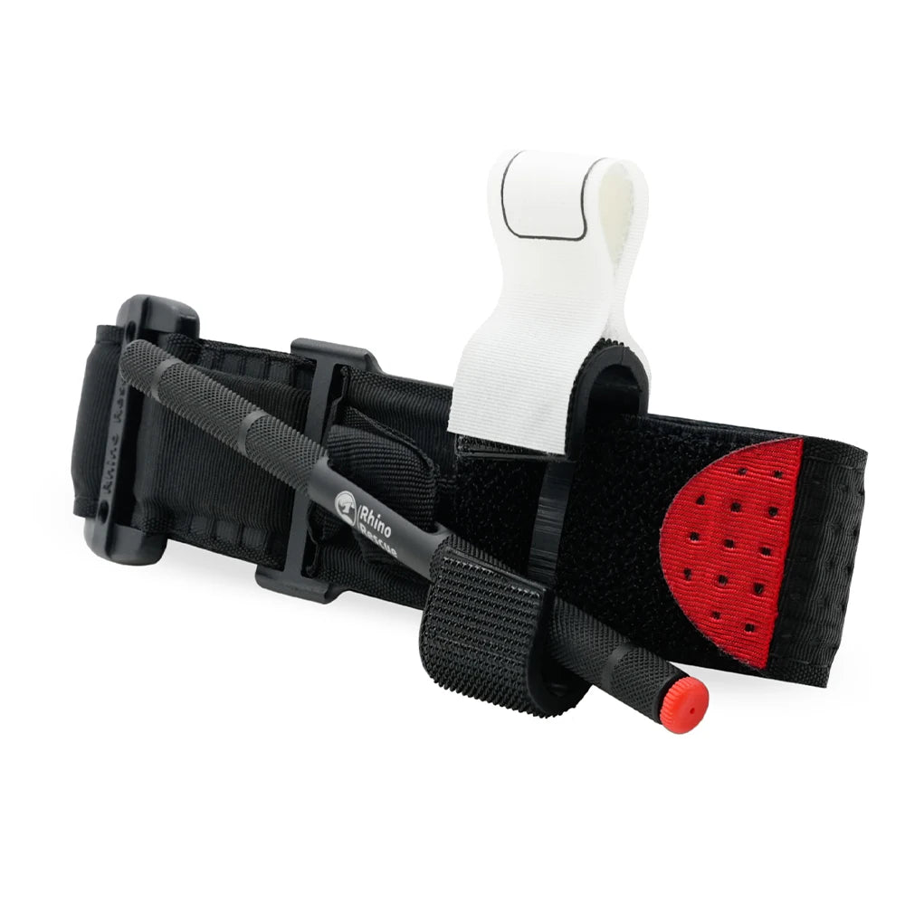 Metal tourniquet 4x95cm aluminum windlass black tactical medical emergency strap - product image