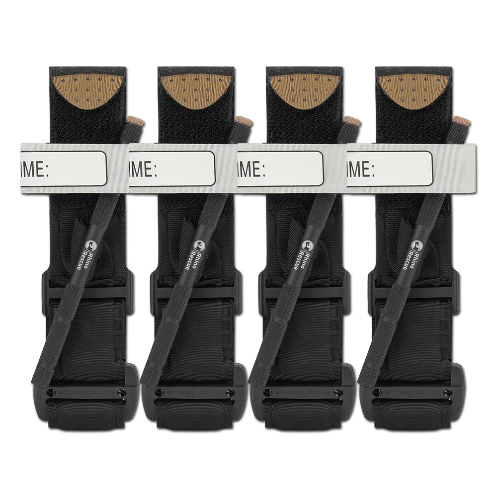 Metal tourniquet 4x95cm aluminum windlass black tactical medical emergency strap - product image
