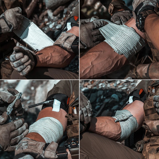 4/6 inch trauma bandage tactical first aid kit sterile 1/2/5 count - product image