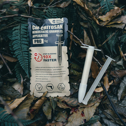 6g chitosan hemostatic granules fast clotting no-residue portable wound care - product image