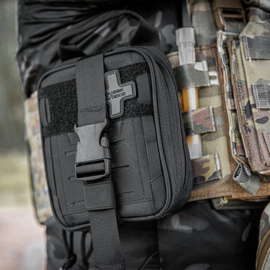 Cms-mini edc emergency tactical pack first aid pockets survival black - product image