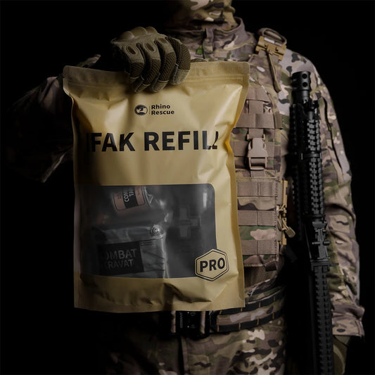 Ifak refill supplies trauma kit combat survival medical kit tactical 10/17pcs - product image