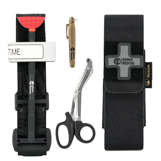Molle tourniquet pouch trauma shears marker tactical first aid kit - product image