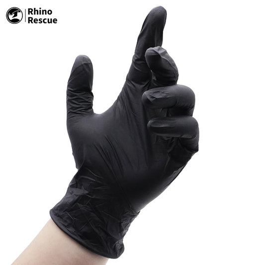 Nitrile powder-free latex-free rubber-free gloves ce certified blue - product image