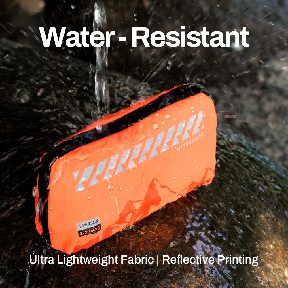 Outdoor travel waterproof lightweight portable first aid kit with bandage - product image