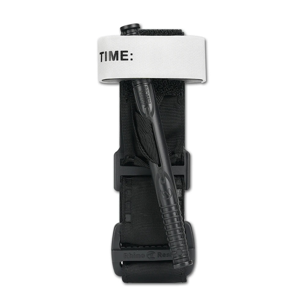 Rapid hemostatic control tactical tourniquet single-handed 3.8x95cm black/khaki - product image