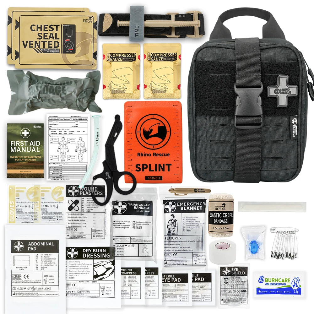 Se ifak trauma first aid kit tactical medical pouch 20x17x10cm polyester 600d - product image