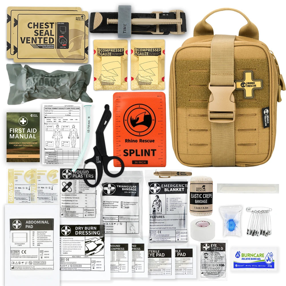 Se ifak trauma first aid kit tactical medical pouch 20x17x10cm polyester 600d - product image