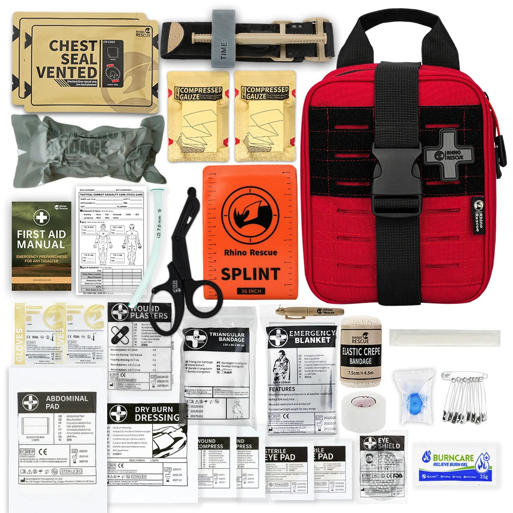 Se ifak trauma first aid kit tactical medical pouch 20x17x10cm polyester 600d - product image
