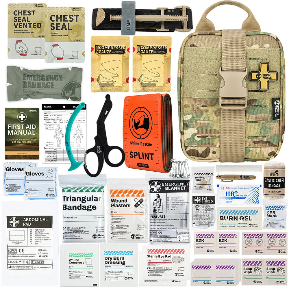 Se ifak trauma first aid kit tactical medical pouch 20x17x10cm polyester 600d - product image