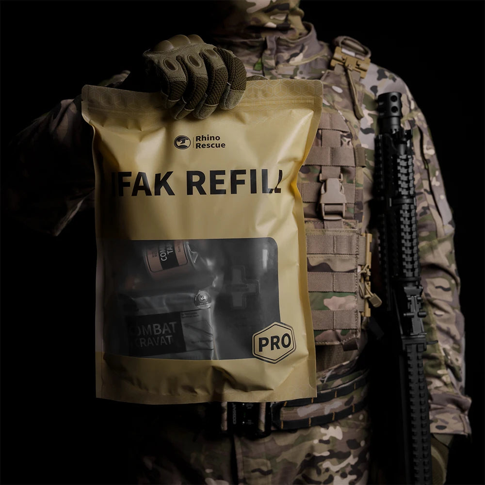 Trauma kit combat survival medical tactical emergency first aid 4/7/10/17pcs - product image