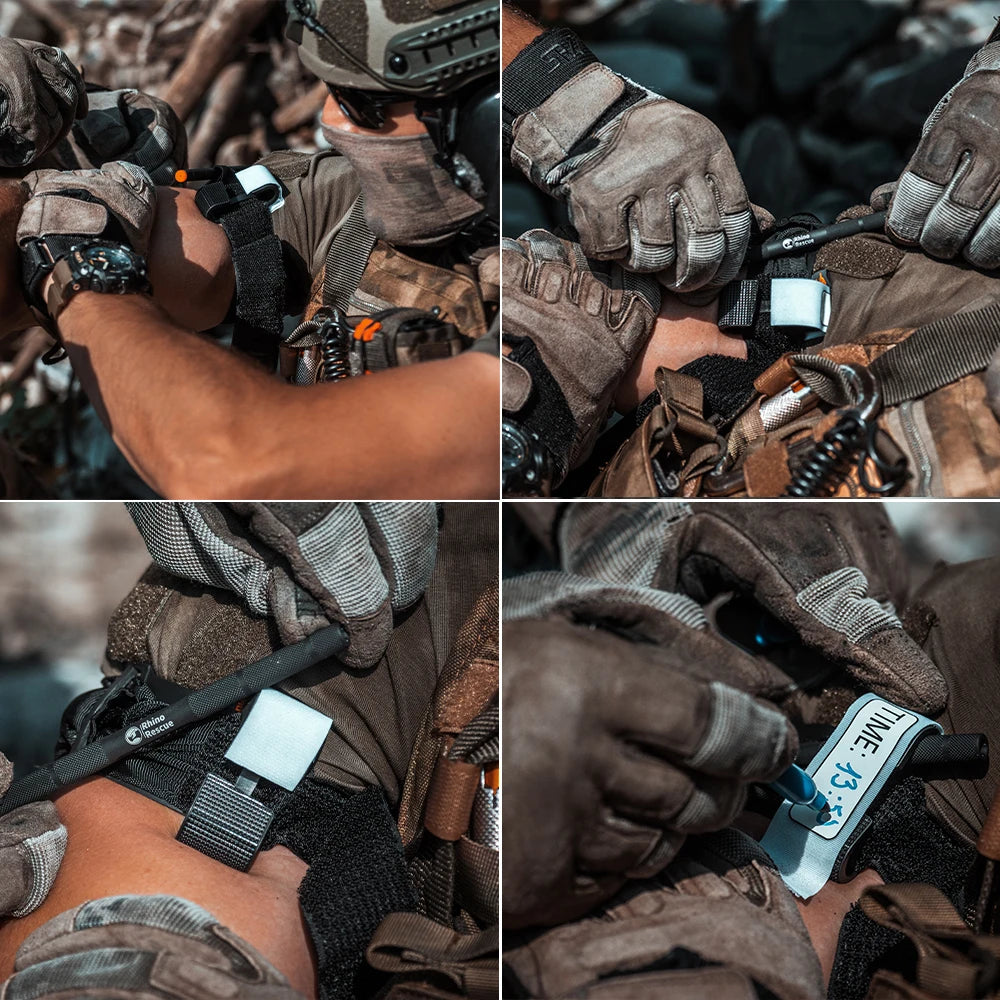Trauma kit combat survival medical tactical emergency first aid 4/7/10/17pcs - product image