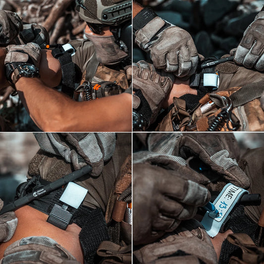 Trauma kit combat survival medical tactical emergency first aid 4/7/10/17pcs - product image