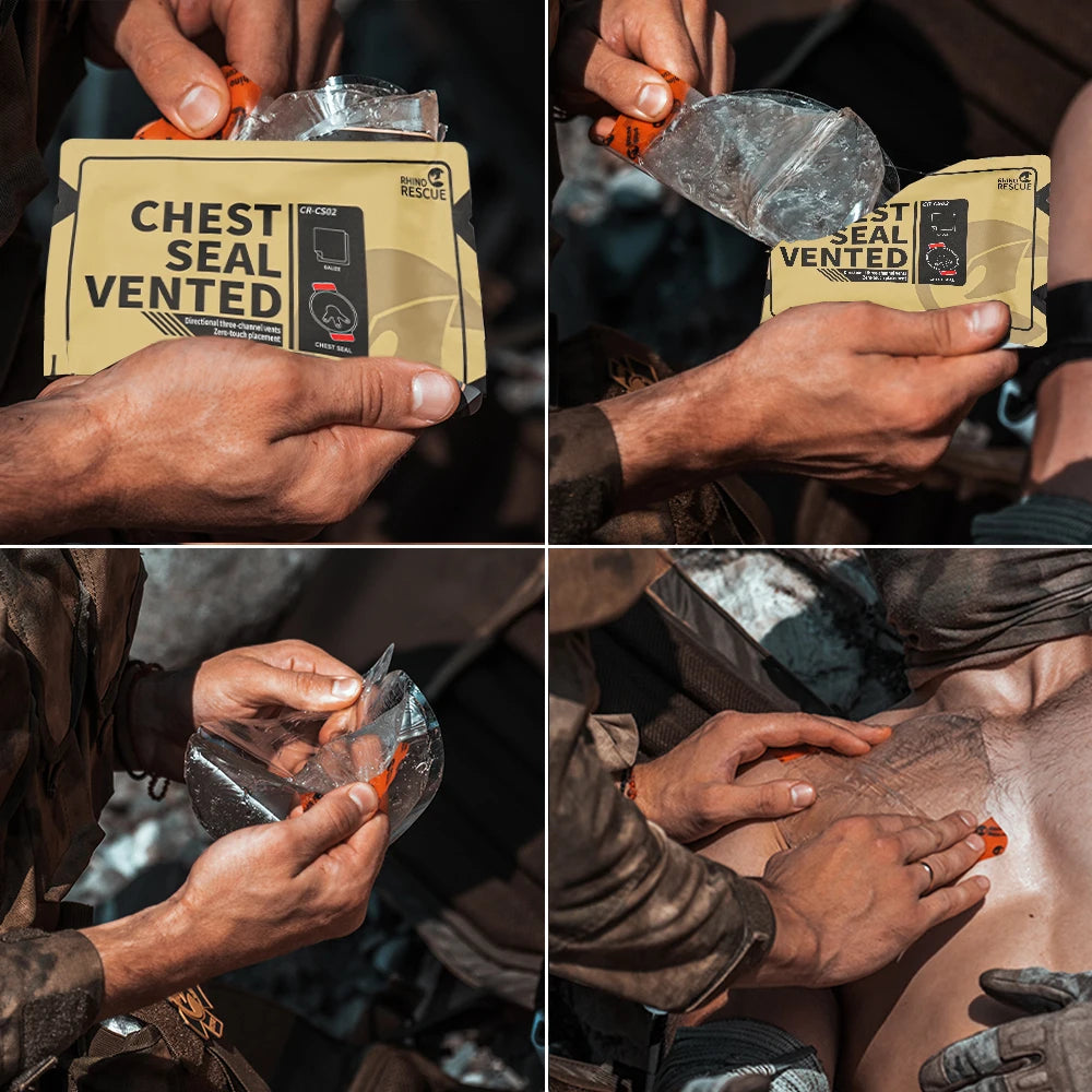 Trauma kit combat survival medical tactical emergency first aid 4/7/10/17pcs - product image