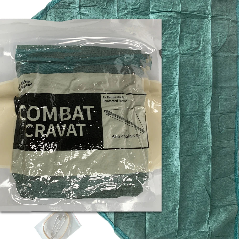Triangular bandage 53x38x38 inch combat cravat 2/6pcs first aid injury support - product image